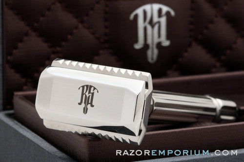 Raw Shaving RS-10 Stainless Steel Safety Razor with Mild & Aggressive Guards