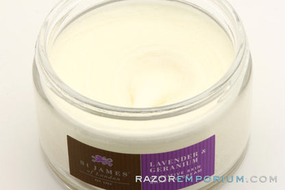 St. James of London | Lavender & Geranium Shaving Cream Jar