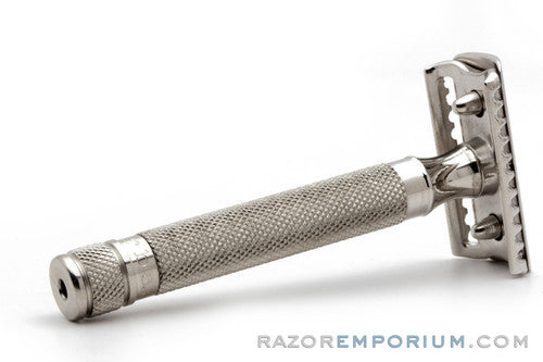 1930's Barbasol Floating Head DE Safety Razor Nickel Revamp