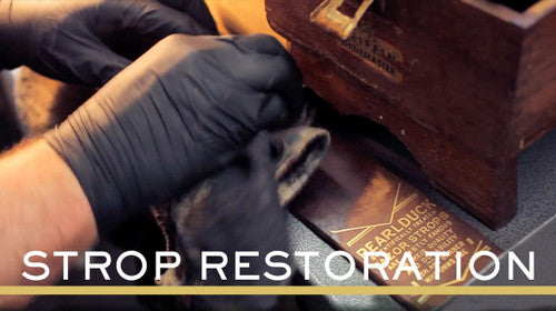 Straight Razor Strop Restoration Service