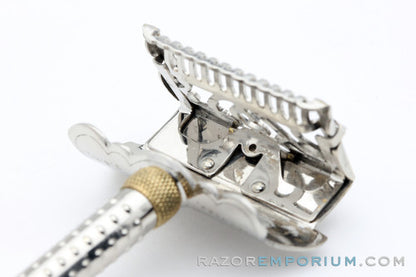 1910's Gem Junior Bar 1912 Lather Catcher - Style Single Edge Safety Razor