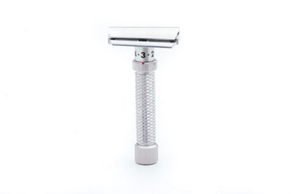 Rex Supply Co. | Konsul Slant Adjustable Stainless Steel Double Edge Razor