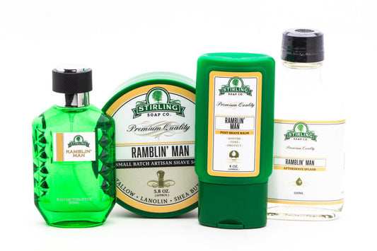 Stirling Soap Company | Ramblin' Man Four Piece Bundle