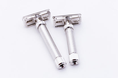 Rex Supply Co. Konsul XL Slant Adjustable Stainless Steel DE Razor