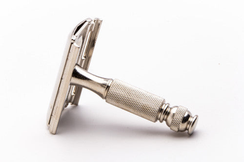 1964 J4 Gillette Tech Travel Double Edge Safety Razor | Original Condition