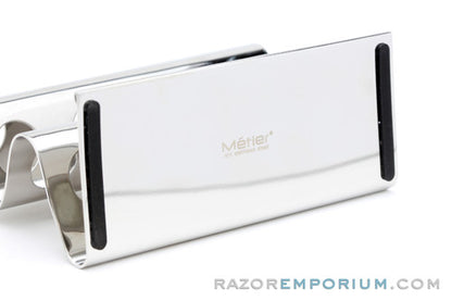 Stainless Steel 4 Razor Stand | Waveform from Metier