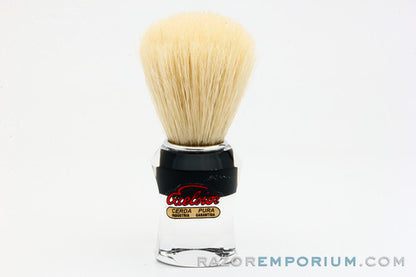 Semogue | 820 Boar Bristle Brush With Black Acrylic Handle