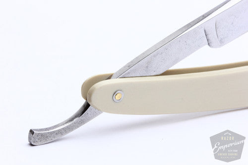 6/8" Warranted Trademark E.C.Cutlery Straight Razor | Original Scales