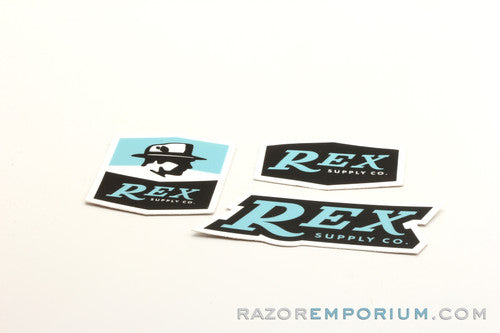 REX Supply Co. Stickers (Set of 3)