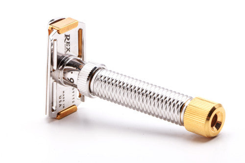 Rex Supply Co. | Konsul Slant Adjustable Stainless Steel Double Edge Razor