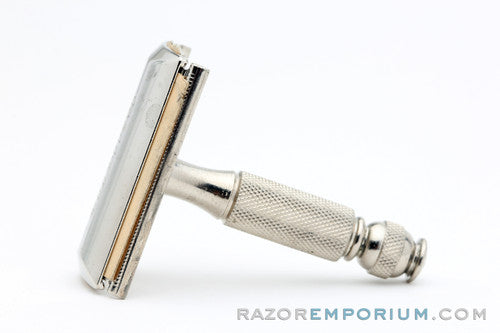 1964 Gillette Tech Travel Double Edge Safety Razor J4