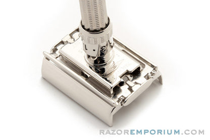 1963 Gillette Slim Adjustable DE Safety Razor I1 Rhodium Revamp