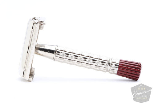 Gillette 1956 Red Tip Super Speed * Rhodium Revamp