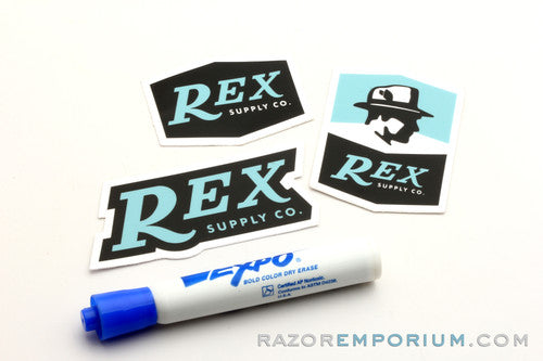 REX Supply Co. Stickers (Set of 3)