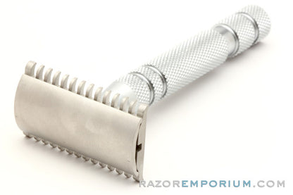 iKon Open Comb Stainless Steel Double Edge Razor