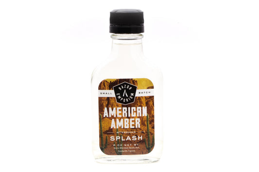 Razor Emporium | American Amber Small Batch Aftershave Splash