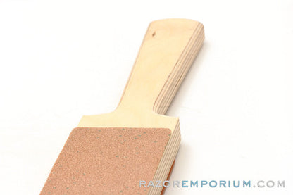 2.5" Razor Emporium Latigo & Cork Paddle Strop - Made in USA