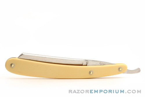 5/8'' Straight Razor with Round Point Hollow Ground | Solingen, Germany