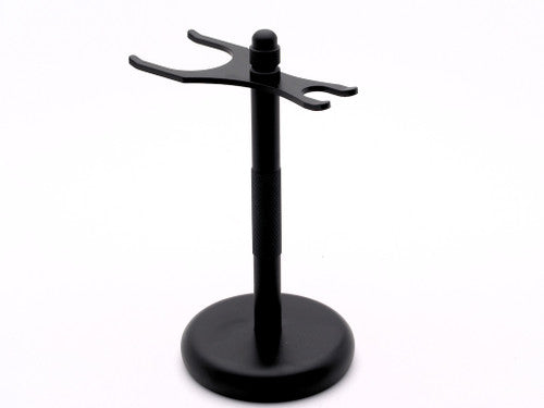 Razor Emporium | Black Chrome Razor & Brush Stand