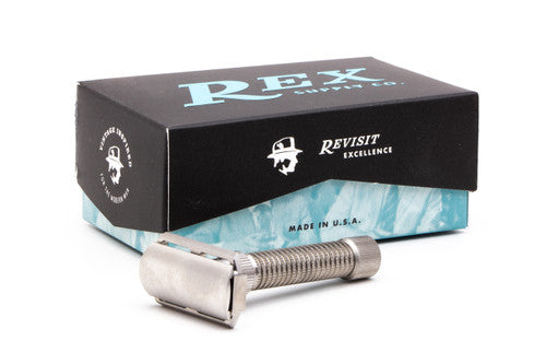 Rex Supply Co. | Ambassador Adjustable Stainless Steel Double Edge Razor