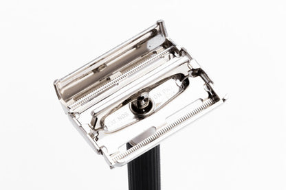 1971 Gillette Black Handle DE Super Speed  Safety Razor R4