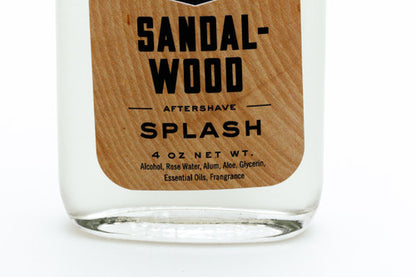 Razor Emporium | Sandalwood Small Batch After Shave Splash