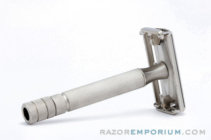 1953 Y1 Gillette Super Speed Safety Razor | Factory Nickel Revamp