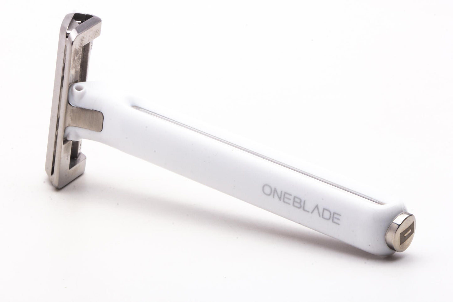 OneBlade | Hybrid White Pivoting Single Edge Razor With Stand | Pre-Owned