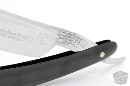 8/8" George Wostenholm & Sons Celebrated IXL Straight Razor | Original Scales | Sheffield