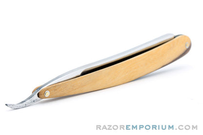 13/16" James Johnson Dulce Straight Razor w/ Ironwood Scales | England