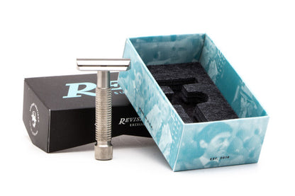 Rex Supply Co. | Envoy Stainless Steel 3 Piece Double Edge Razor