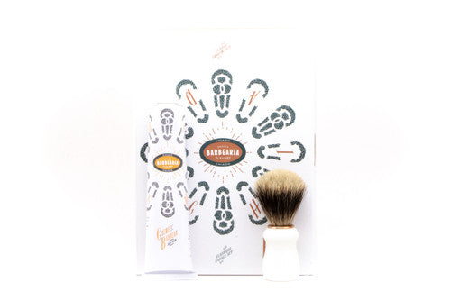 Antiga Barbearia de Bairro Classic Shaving Set Chiado (White)