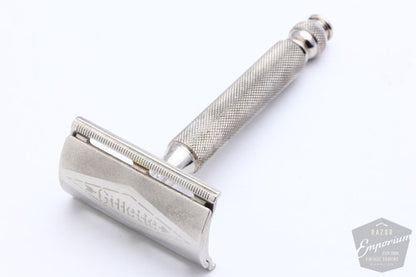 Gillette 1958 D2 Ball End Tech DE Razor | Electro Etched Logo