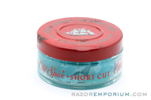 1960's Old Spice Short Cut Hair Groom| Vintage Pomade for Crew Brush Cuts | by Shulton