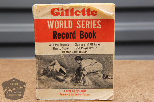 Gillette World Series Record Book- 1953 Edition