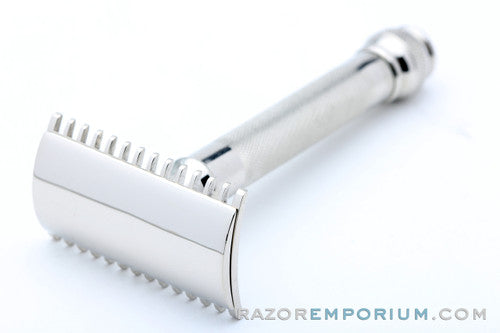 1910's Gillette Ball End Old Type DE Safety Razor Nickel Revamp