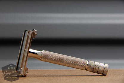 Gillette 1940's Notched Super Speed DE Safety Razor