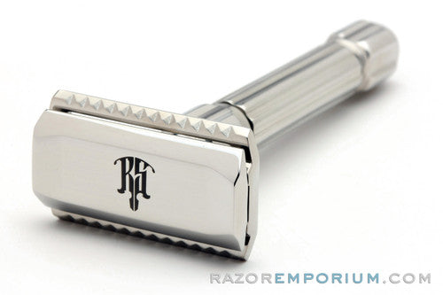 Raw Shaving RS-10 Stainless Steel Safety Razor with Mild & Aggressive Guards