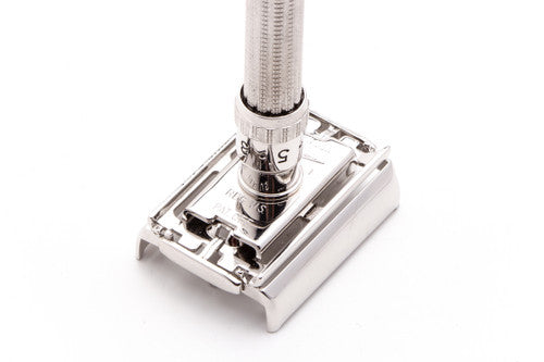 1962 H1 Gillette Slim Adjustable Double Edge Safety Razor  | Rhodium Revamp