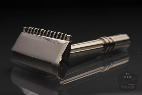 Gem 1930's Micromatic SE Safety Razor * Nickel REVAMPED