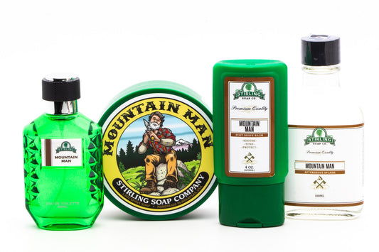 Stirling Soap Company | Mountain Man Four Piece Bundle