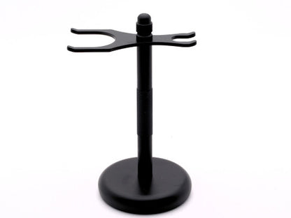 Razor Emporium | Black Chrome Razor & Brush Stand