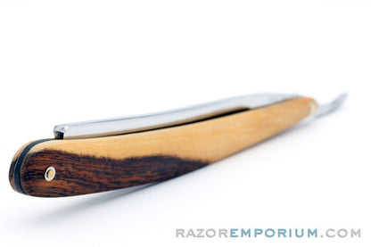 13/16" James Johnson Dulce Straight Razor w/ Ironwood Scales | England