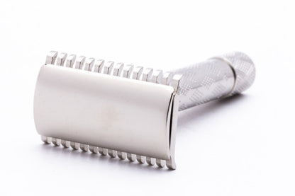 1926 Gillette New Improved Standard DE Safety Razor | Factory Nickel