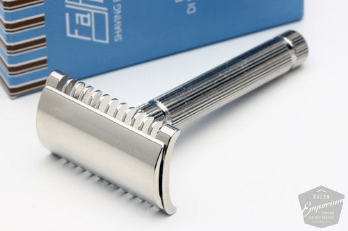 Fatip Nickel Piccolo Open Comb | Double Edge Safety Razor