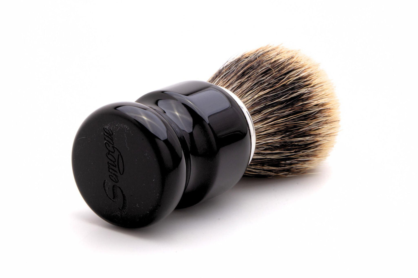 Semogue | Torga-C5 Finest Badger Shaving Brush (Jet Black)