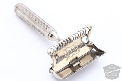 Gem 1912  Style Single Edge Safety Razor in Cigarette Case