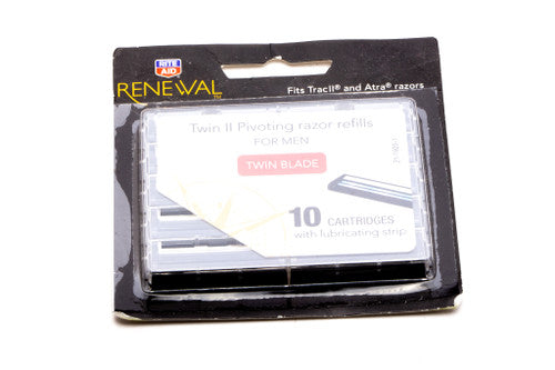 Rite Aid Renewal | Twin II Blade Cartridge Refill With Lubricating Strip