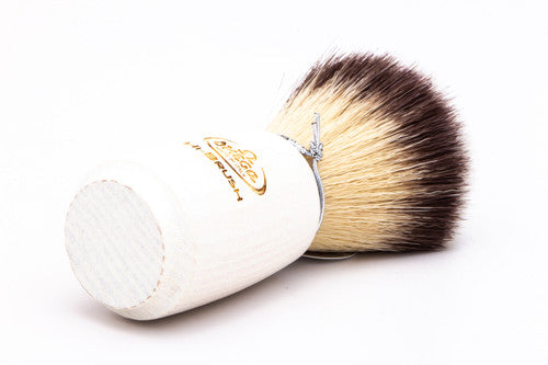 Omega 46711 HI-BRUSH Synthetic Shaving Wood Brush