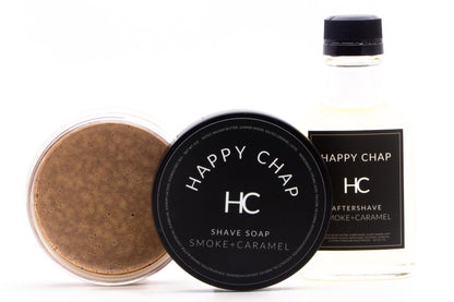 Happy Chap | Smoke & Caramel Shaving Soap